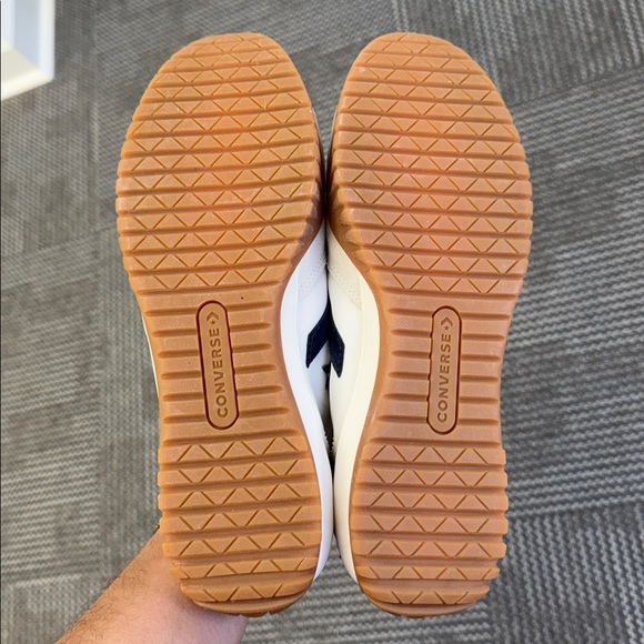 NWOB Converse Men’s Run Star White and Navy Trainer, size 9.5 - Picture 5 of 9